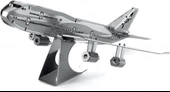 DIY 3D Metal Puzzle Boeing 747 Yolcu Uçağı Hediyelik Maket 14 yaş - 5