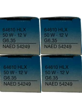 Osram 64610 HLX 50W 12V G6.35 Duylu BRL Mikroskop Lambası (4 Adet) - 1