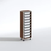 Kenzlife sepetli mutfak dolabı ruberu cvz 134x45x30 banyo oyuncak çamaşır beyaz 10 lu sepet thumbnail 3