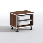 Kenzlife sepetli mutfak dolabı ruberu cvz 038x45x30 banyo oyuncak çamaşır beyaz 2 li sepet thumbnail 3