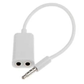 Telefon Laptop Pc 3.5mm Kulaklık Çoklayıcı Çevirici Dönüştürücü - 2