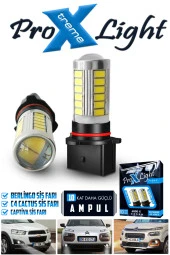 14220  Golf 7 Uyumlu   Gündüz Far Ampulü Psx24w P13w Led Ampul - 2