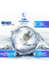 11187  9005 Led Xenon Far Led Zenon Ampulü Deli Mavi Yeni Nesil Şimşek Etkili Bosx - 5
