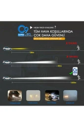11147  9005 Led Xenon Far Led Zenon Ampulü Beyaz Yeni Nesil Şimşek Etkili - 4