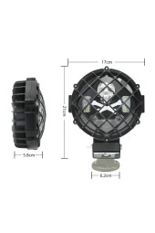 41545 Pirate(X) RGB Off Road Kafesli X Angel Led Projektör Lamba - 3