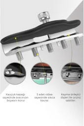 91004  Kaput Üstü Montaj Aparatı Delme Çizme Yapmaz Off Road Led Lamba Çalışma Lambası - 1