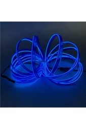 21110  Pilli 2 Metre Torpido Ledi Araç Içi Neon Led Ip - Led Şerit - Mavi Torpido Ledi - 2