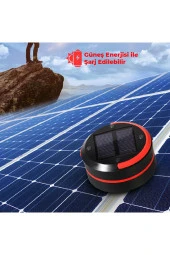 21290  Usb Şarj Özellikli Solar Akordeon Beyaz Led Kamp Lambası - 3