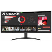 LG UltraWide 34WR50QC-B 34" 5 ms WQHD Curved Monitör - 1