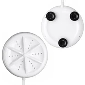 Ayt Sunup Taşınabilir Seyahat Tipi Mini Ultrasonik USB li Yıkama Makinesi Çamaşır Makinası 10x5.5 Cm thumbnail 2
