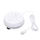Ayt Sunup Taşınabilir Seyahat Tipi Mini Ultrasonik USB li Yıkama Makinesi Çamaşır Makinası 10x5.5 Cm - 3
