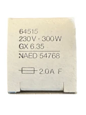 Osram 64515 300W GX6.35 Duylu Halojen Projektör Lambası - 1