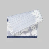 Sarev Nailah Havlu Mavi 80X160 thumbnail 1