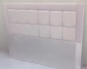 Başlık 90309 DK Çift Kişi 150 Tay Tüyü Kumaş Windows Model Açık Lila Krem Renk - 2