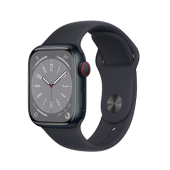 Apple Watch Series 8 Gps + Cellular 41MM Midnight Aluminium Case With Midnight Sport Band - Regular MNHV3TU/A - 2