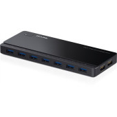 TP-LINK UH720 7-Port 5Gbps 2 Adet Şarj Portu USB 3.0 Çoklayıcı - 1