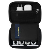 Spigen Cable Organizer Bag (Kablo Düzenleyici Çanta) Rugged Armor Pro Black - AFA04536 - 4