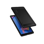 Spigen Samsung Galaxy Tab A 8.0 S Pen (2019) SM-P200/P205 Kılıf Rugged Armor Black - ACS00048 - 3