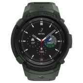 Spigen Samsung Galaxy Watch 4 Classic (46mm) Kılıf Rugged Armor Pro Military Green - ACS04326 - 1