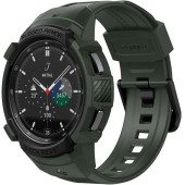 Spigen Samsung Galaxy Watch 4 Classic (46mm) Kılıf Rugged Armor Pro Military Green - ACS04326 - 3