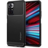 Spigen Xiaomi Redmi Note 11T 5G Kılıf Rugged Armor Matte Black - ACS04266 - 1