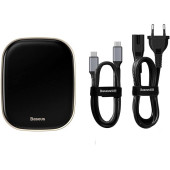 Baseus, Çok Fonksiyonlu Bilgisayar/Telefon Hub Adaptörü, Siyah, Giriş: USB Type C,Seyahat Boy - 3