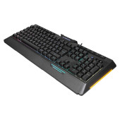 Rampage RAPIDO PLUS Semi Mechanical Sese Duyarlı Hungarian Layout Rainbow Işıklı Makrolu Gaming Klavye - 3
