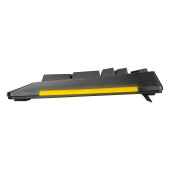 Rampage RAPIDO PLUS Semi Mechanical Sese Duyarlı Hungarian Layout Rainbow Işıklı Makrolu Gaming Klavye - 4
