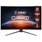 Msı Optix Ag321cqr 31.5" 165Hz 1Ms (Hdmı+Display) Freesync Premium Wqhd Curved Oyuncu Monitör - 1
