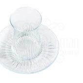 Bardak Çay Bardağı Çay Seti Çay Takımı Lux Ananas Heybeli Çay Seti Sade - 3