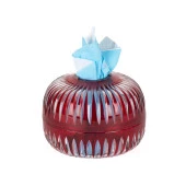 Peçetelik Cam Küçük Kırmızı Renk - 1