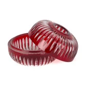 Peçetelik Cam Küçük Kırmızı Renk - 3