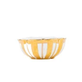 El Dekor ve El Boyaması Çerezlik Melodi Oval Altın - 1