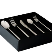 Vogve 36 Parça Çatal Kaşık Takımı Sade Çelik - 2