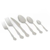 ALA 36 PARÇA ÇATAL KAŞIK BIÇAK SETİ SADE - 1