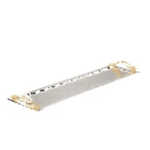 Altın Japon Gülü Baton Tepsi + 6'lı Çizgili Çay Bardağı Nikel - 2