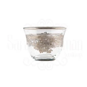 Pantoğraf Bardak Seti İç Yaldız Gümüş - 2