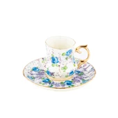 El Dekor ve El Boyaması Kahve Fincanı - 9