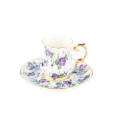 El Dekor ve El Boyaması Kahve Fincanı - 3