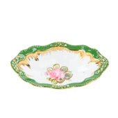 El Dekor ve El Boyaması Çerezlik Oval Yeşil - 3