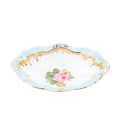 El Dekor ve El Boyaması Çerezlik Oval Turkuaz - 1