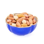 El Dekor ve El Boyaması Kase Düz Renk Küçük Kobalt - 3