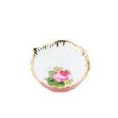 El Dekor ve El Boyaması Kase Düz Renk Küçük Kırmızı - 2