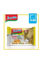 Indomie 40'lı Tavuk Aromalı Hazır Noodle Paket - 1