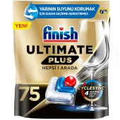 Finish Ultimate Plus Hepsi Bir Arada Bulaşık Makinesi Deterjanı 300 Kapsül - 1