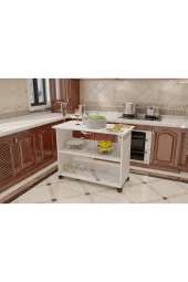 Givayo Mobilya Floransa Servis Sunum Arabası 3 raflı - 1