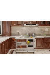 Givayo Mobilya Floransa Servis Sunum Arabası 3 raflı - 2