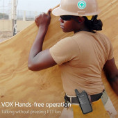 Worcex LK-66 Açık Alan 15Km Mesafeli Pmr Telsiz (2'li Paket) - 3