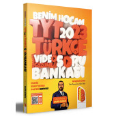 2023 TYT Türkçe Tamamı Video Çözümlü Soru Bankası Poster Hediyeli Benim Hocam Yayınları - 1