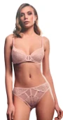 Büşra 402 Pudra Balenli Destekli Sütyen Takım - 1
